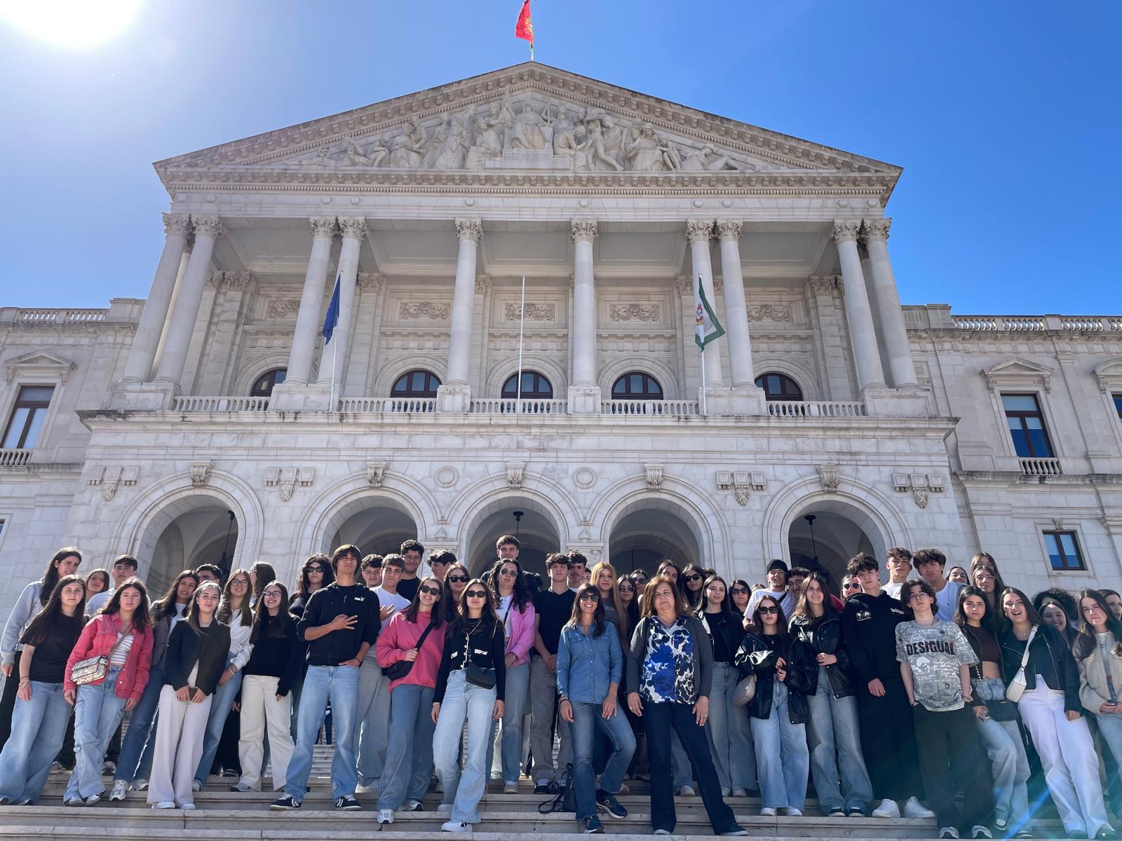 Visita à Assembleia da República